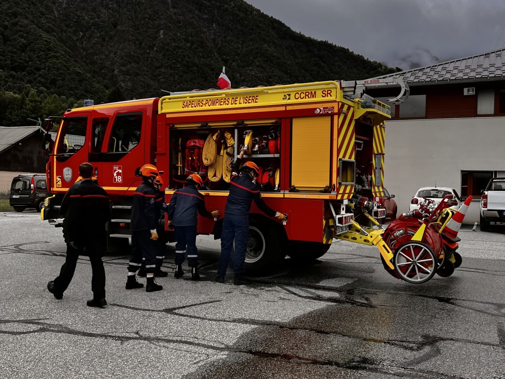 Les jeunes sapeurs-pompiers, l’espoir de la caserne du&nbsp;Bourg-d’Oisans